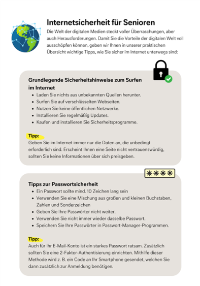 Internet-Sicherheit für Senioren